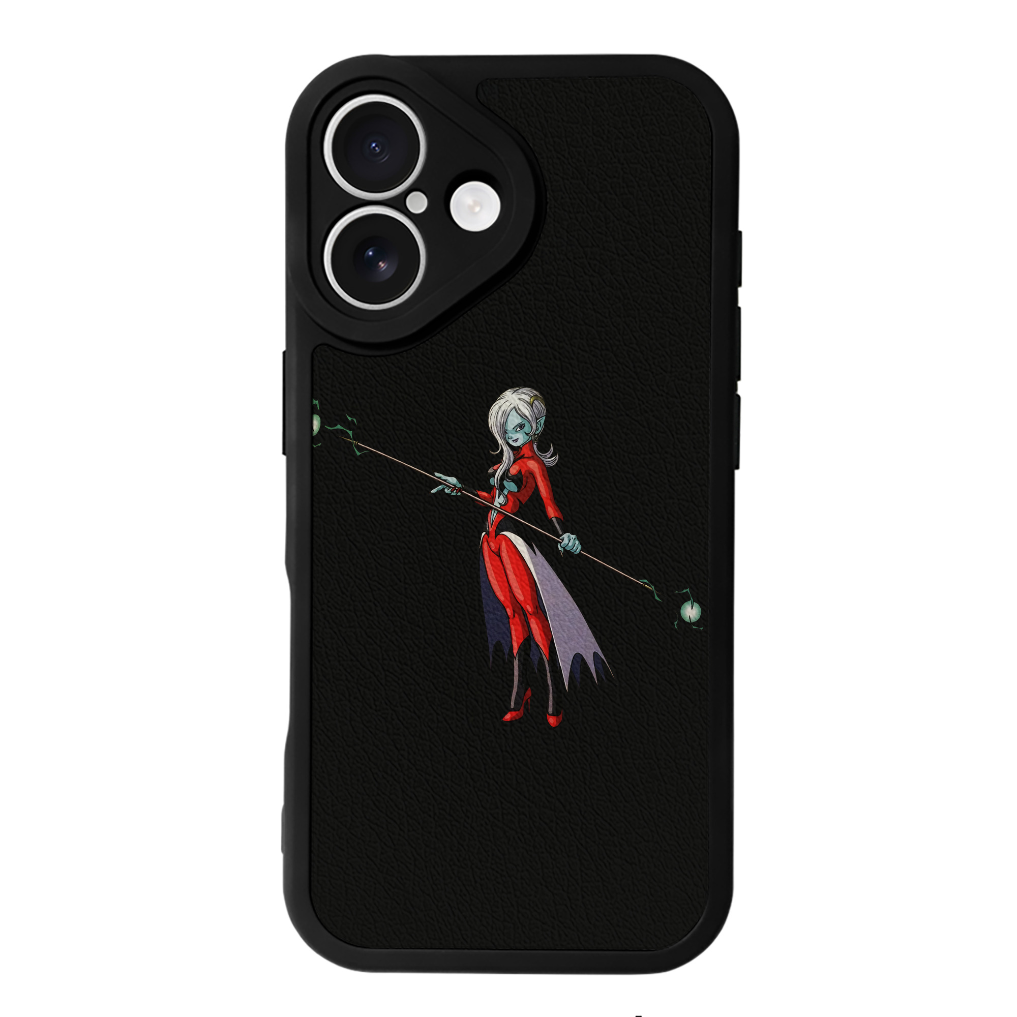 （画像用） ドラゴンボール DRAGON BALL 【iPhone 16シリーズ対応】シリコンスマホケース（レザー調） 材質：シリコン
